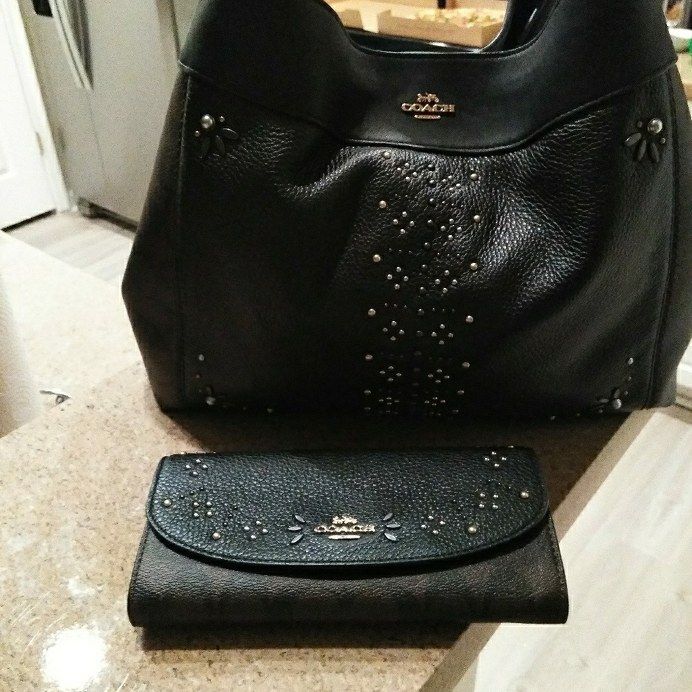 Authentic Coach Lexie Bag & Matching Wallet